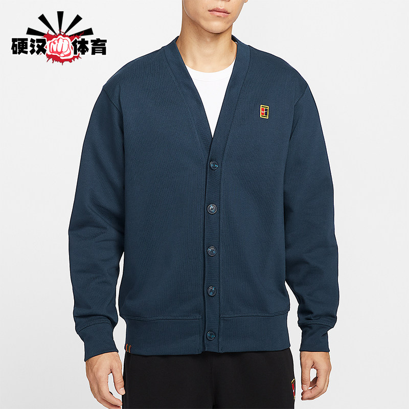 Nike/耐克正品Court Fairway男士长袖针织休闲运动开衫IM9362-478