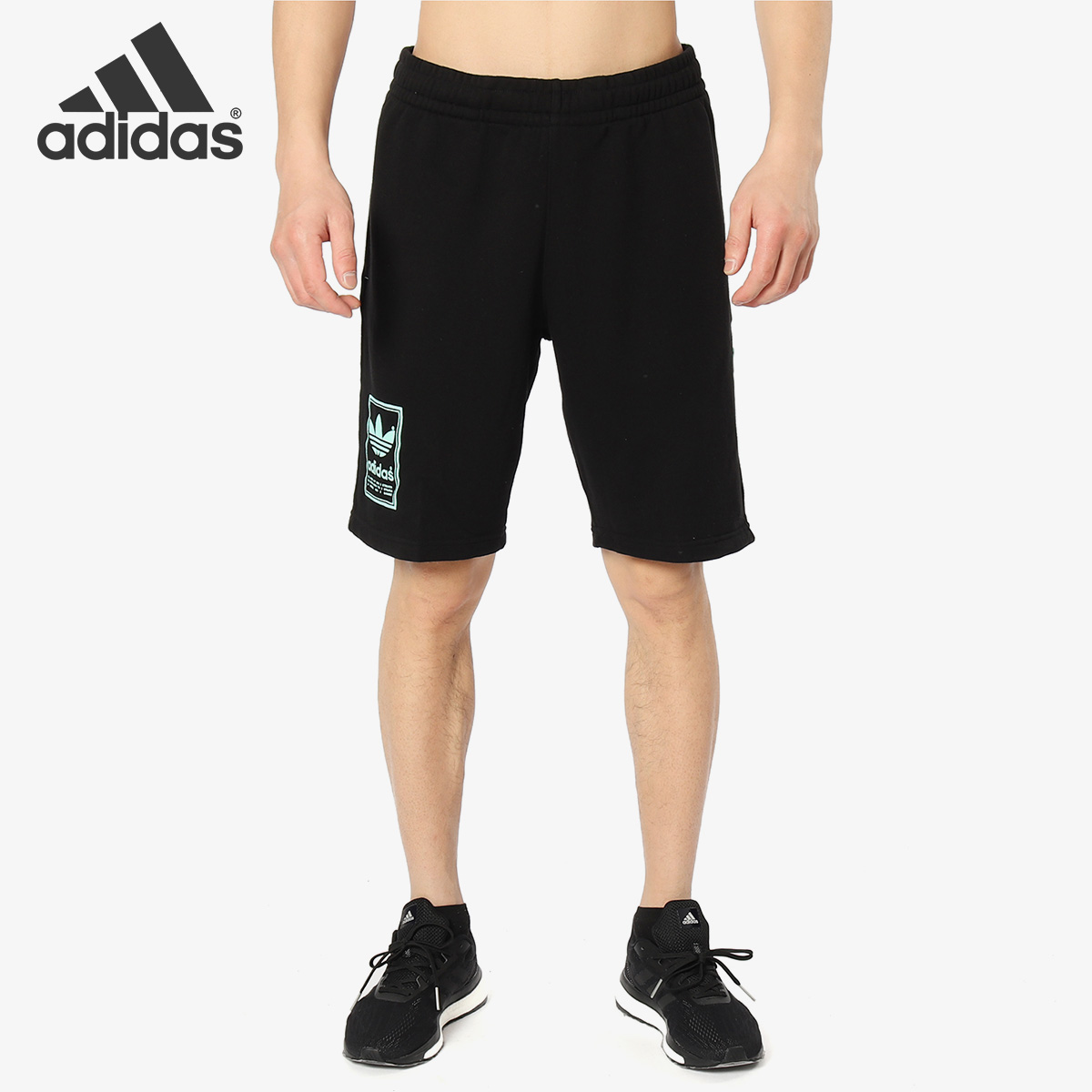 Adidas/阿迪达斯正品 GRAPHICS SHORTS三叶草系列男子短裤DN8025