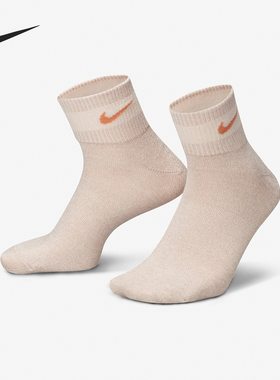 Nike/耐克正品新款男女简约舒适透气运动袜一双装FV4751-838