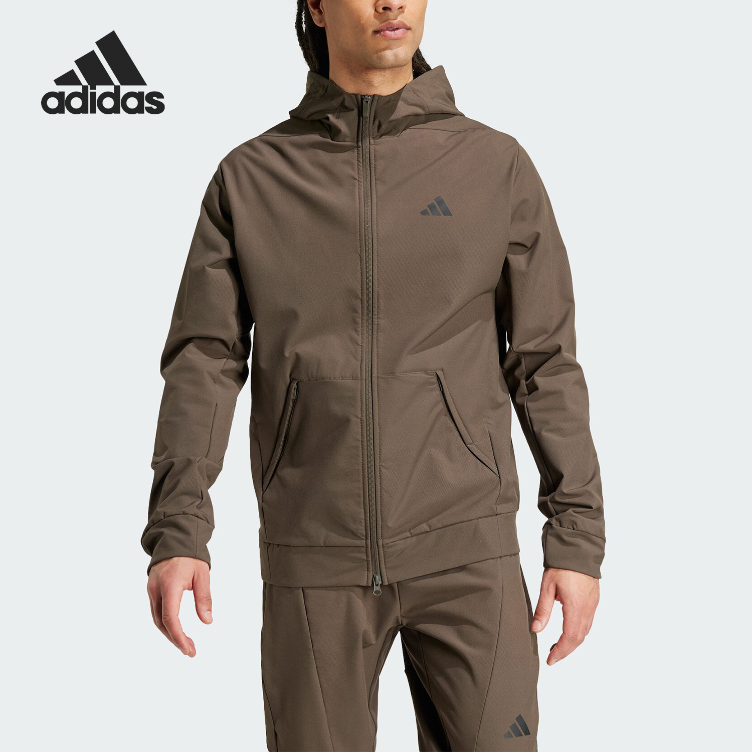 Adidas/阿迪达斯正品TRAINING COLD RDY男士复古外套IX9059