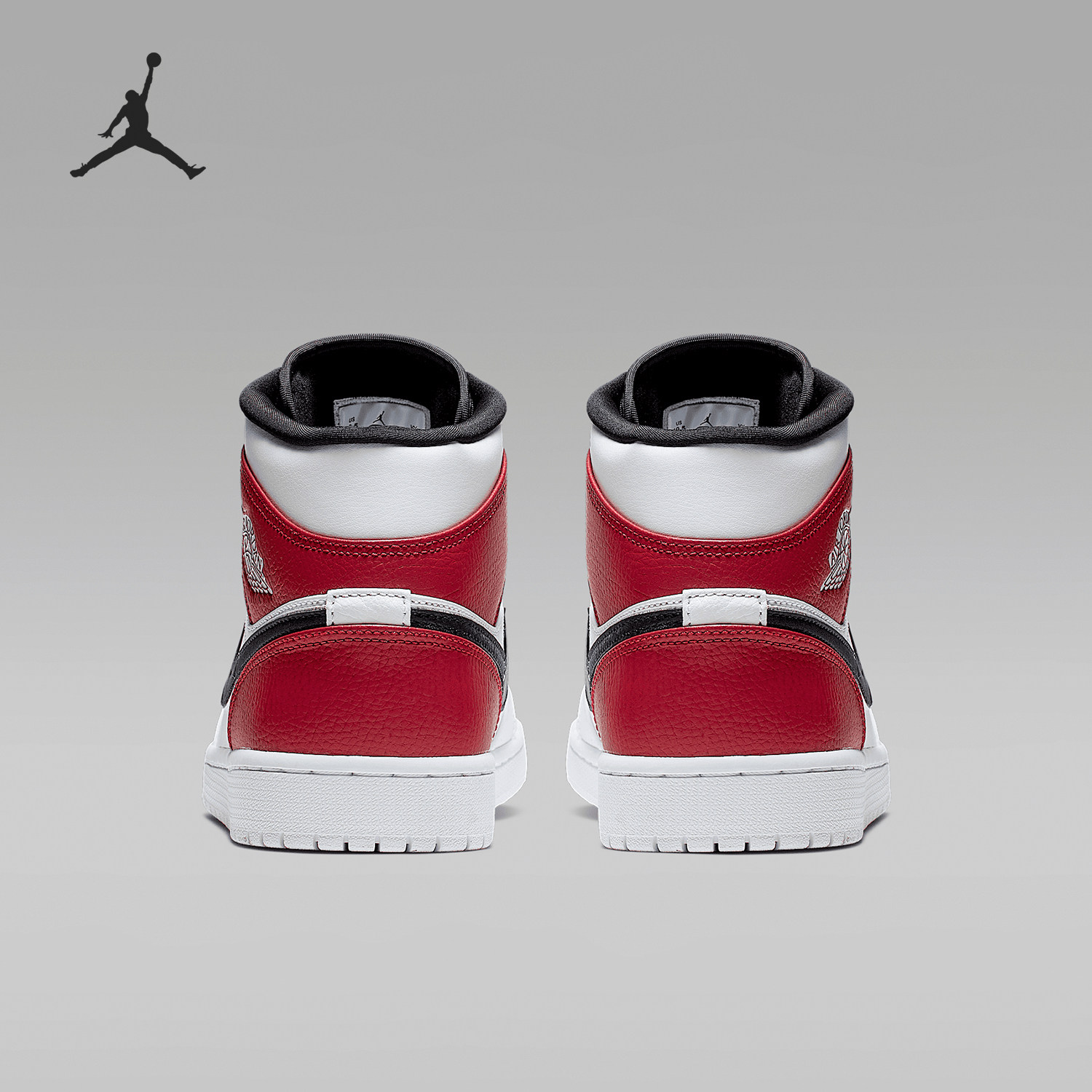 Nike/耐克正品JORDAN 1 MID男士中帮复古篮球鞋554724-116