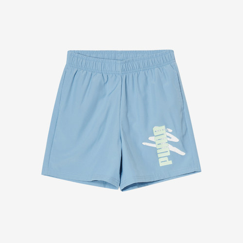 Puma/彪马正品儿童字母图案休闲舒适轻便透气短裤679233-20