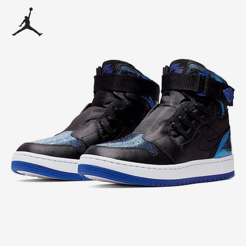 Nike/耐克正品JORDANAIRJORDAN新款女黑蓝色板鞋AV4052-041