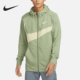 DRI Nike 耐克正品 FIT男子拉链开襟训练连帽针织外套FB8576