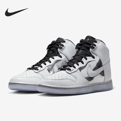 Nike/耐克正品Dunk High SE女子高帮运动休闲鞋DX5928-100