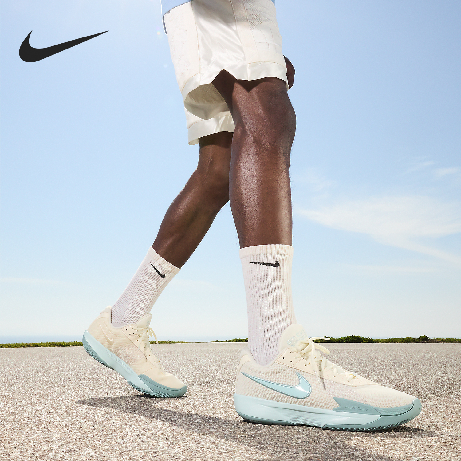 Nike/耐克正品2024新款男士轻盈透气耐磨篮球鞋FB2598-102