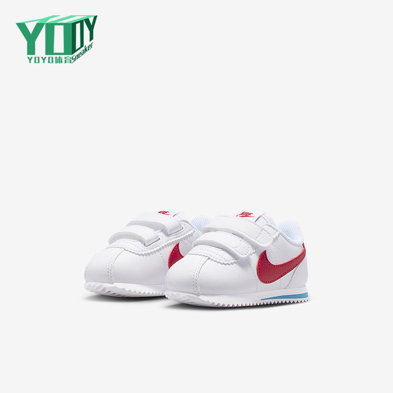 Nike/耐克正品Cortez婴童低帮休闲魔术贴轻便运动鞋IM2209-101