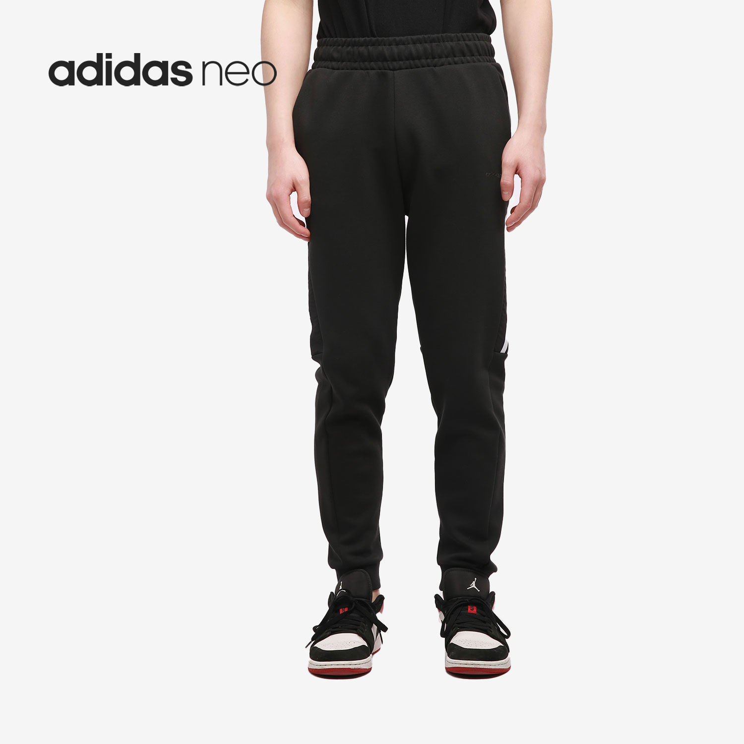 阿迪达斯男子针织长裤