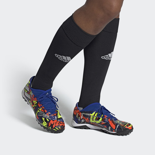 Adidas/阿迪达斯正品男子NEMEZIZ MESSI 19.3 运动足球鞋EH0592