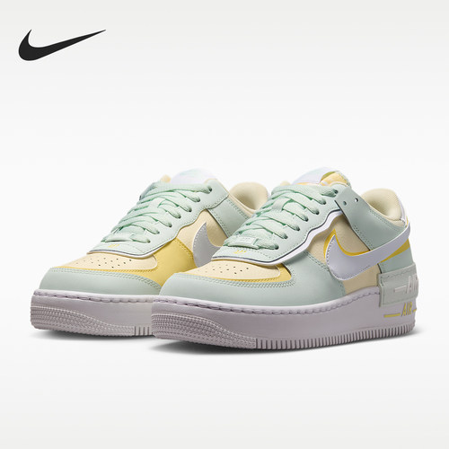 Nike/耐克正品Air Force 1女士气垫减震耐磨板鞋DZ1847-111