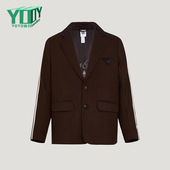 Adidas 外套KU5616 潮流休闲梭织宽松西装 阿迪达斯正品 三叶草男士