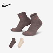 耐克正品 Everyday 舒适男女运动短袜两双装 Nike DQ6397 906