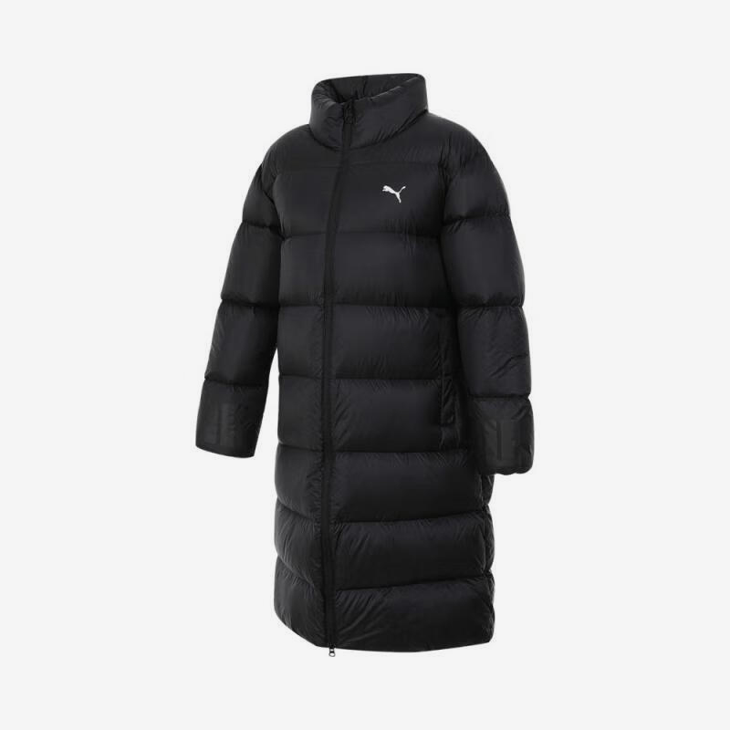 Puma/彪马正品冬季新款女士运动保暖长款羽绒服外套688798-01