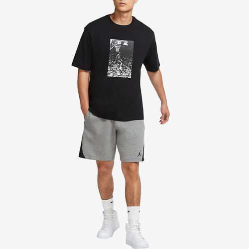 Nike耐克正品Jordan x Union男士印花圆领宽松短袖T恤CZ1458-010