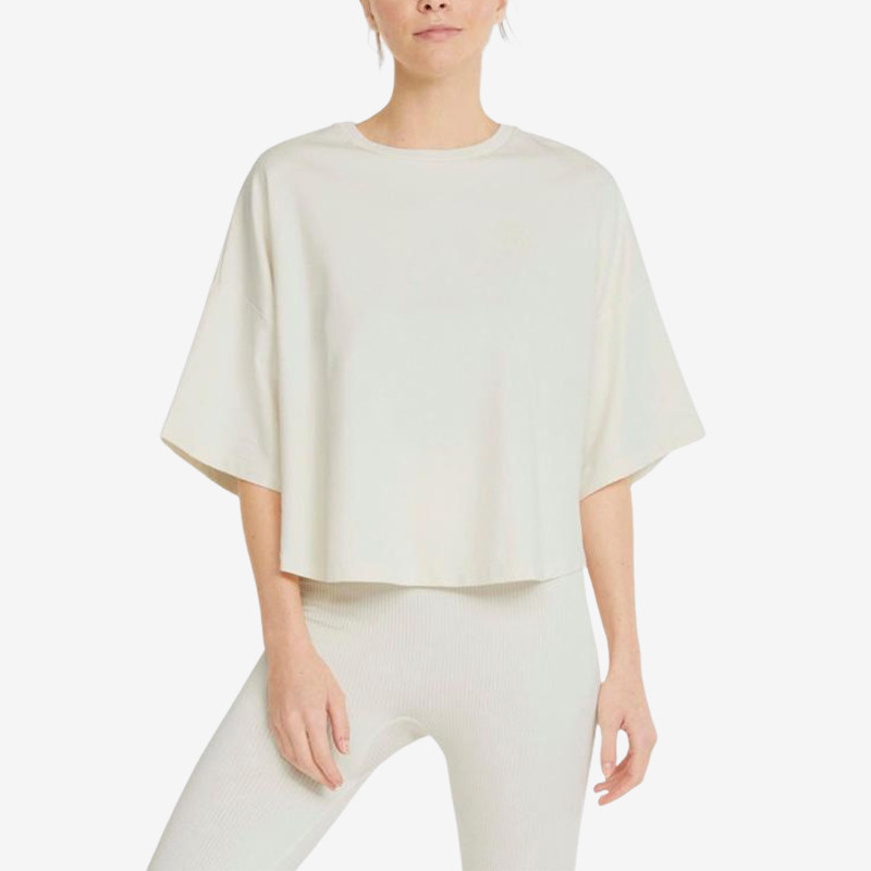 Puma/彪马正品夏季新款女士简约休闲针织短袖T恤535070-65