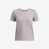安德玛正品 新款 女士圆领轻质简约训练休闲短袖 T恤1379155 015