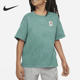 Nike/耐克正品夏季新款Sportswear 大童简约短袖FV5416-361