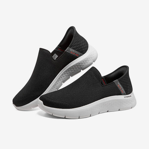 Skechers/斯凯奇正品Go Walk Flex男子透气轻便一脚蹬健步鞋
