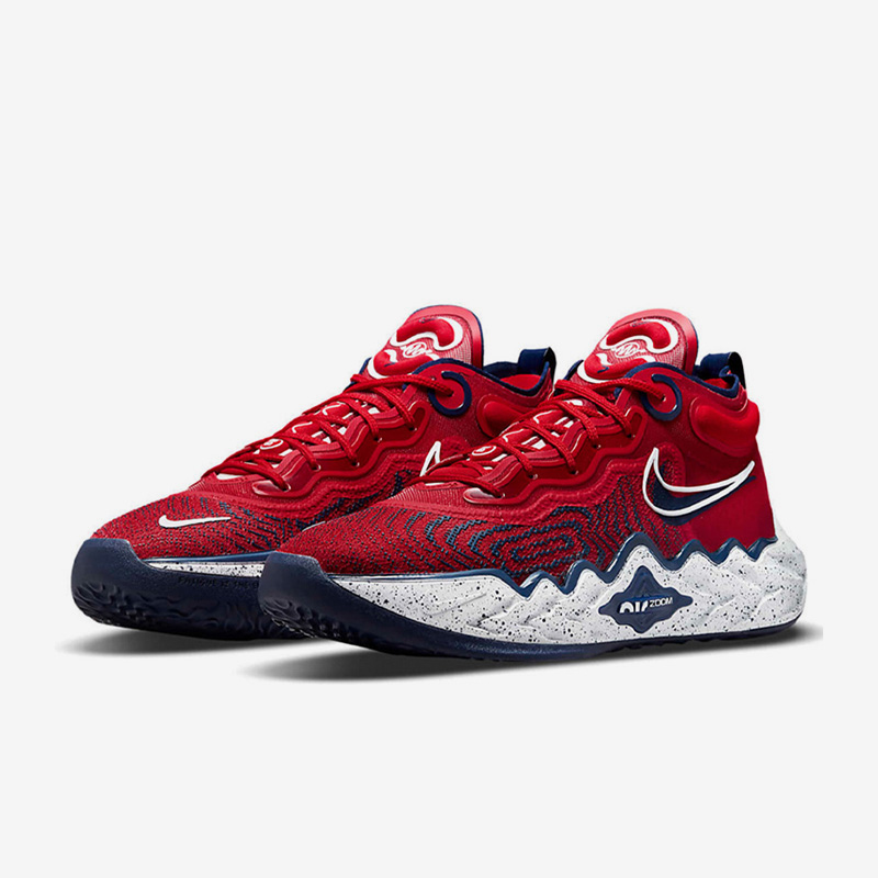 Nike/耐克 正品男士减震防滑包裹性中帮复古篮球鞋CZ0202-604