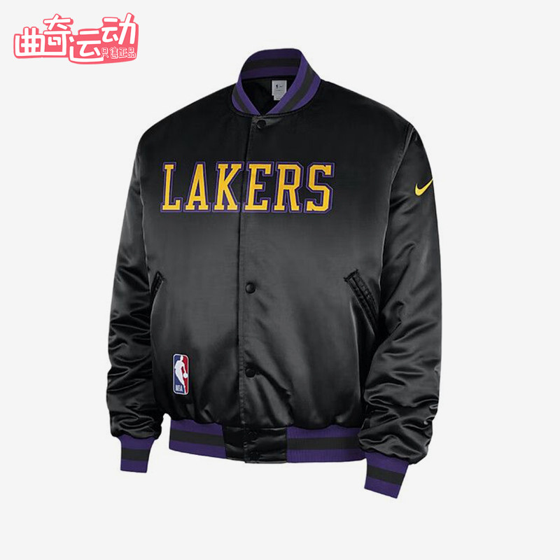 Nike/耐克正品新款男黑紫色球类运动篮球经典棒球服HQ5766-010