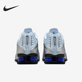 耐克正品 Shox R4女士缓震气柱运动透气跑步鞋 Nike AR3565 402