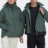 秋季 Adidas 阿迪达斯正品 男女休闲运动连帽夹克外套HG6038