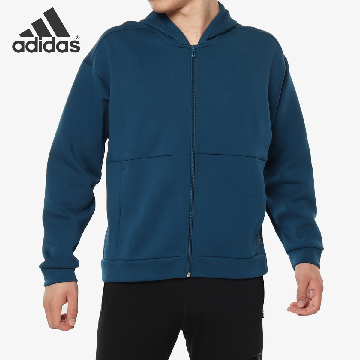 Adidas/阿迪达斯正品 M S2S SPC HD 男子休闲运动针织外套DV3338
