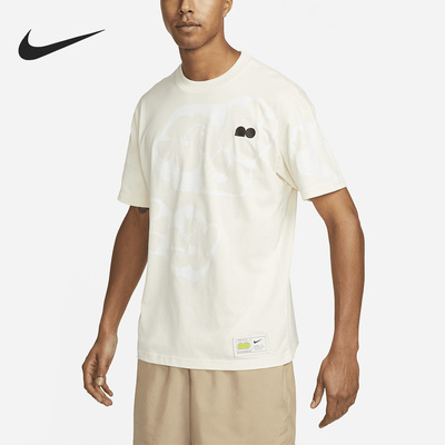 Nike/耐克正品夏季男子印花宽松运动短袖T恤DX2043-113