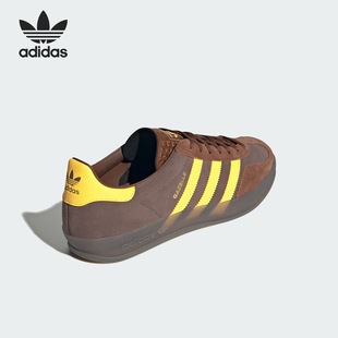 复古运动麂皮板鞋 三叶草男女经典 JI2588 阿迪达斯正品 Adidas