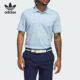 翻领高尔夫满印POLO衫 三叶草男士 JM8260 阿迪达斯正品 Adidas