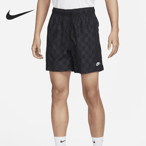 Nike/耐克正品Club 男士系带梭织柔软轻盈运动短裤FN3099-010