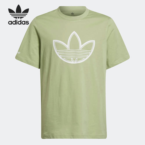 Adidas/阿迪达斯三叶草大童短袖