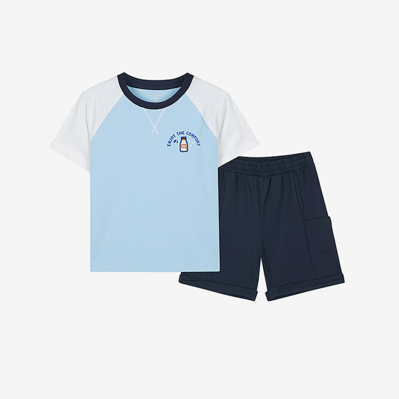 斯凯奇正品儿童运动套装