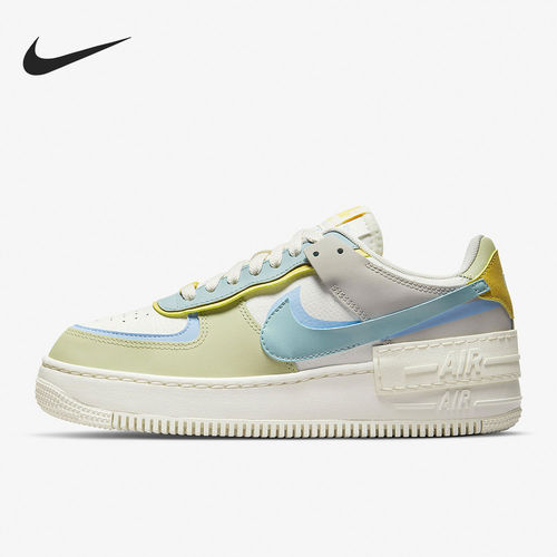Nike耐克正品Air Force 1 Shadow女款低帮休闲运动板鞋DR7883-100