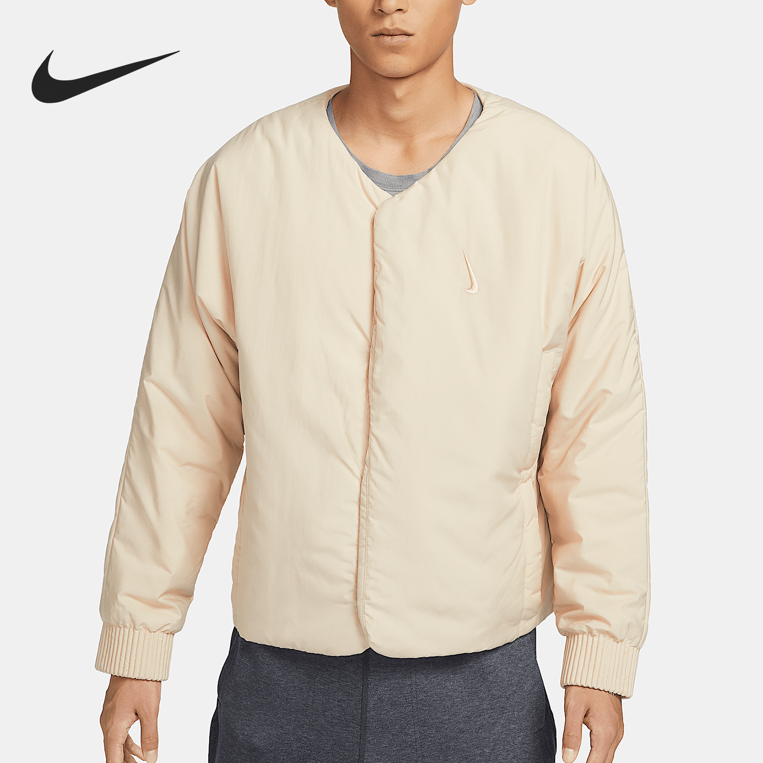 耐克男子运动休闲棉服