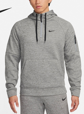 Nike/耐克正品新款男士训练连帽保暖运动套头卫衣DQ4845-063