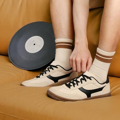 李宁正品2025新款云川2男子薄底复古时尚低帮耐磨休闲鞋AGCV337