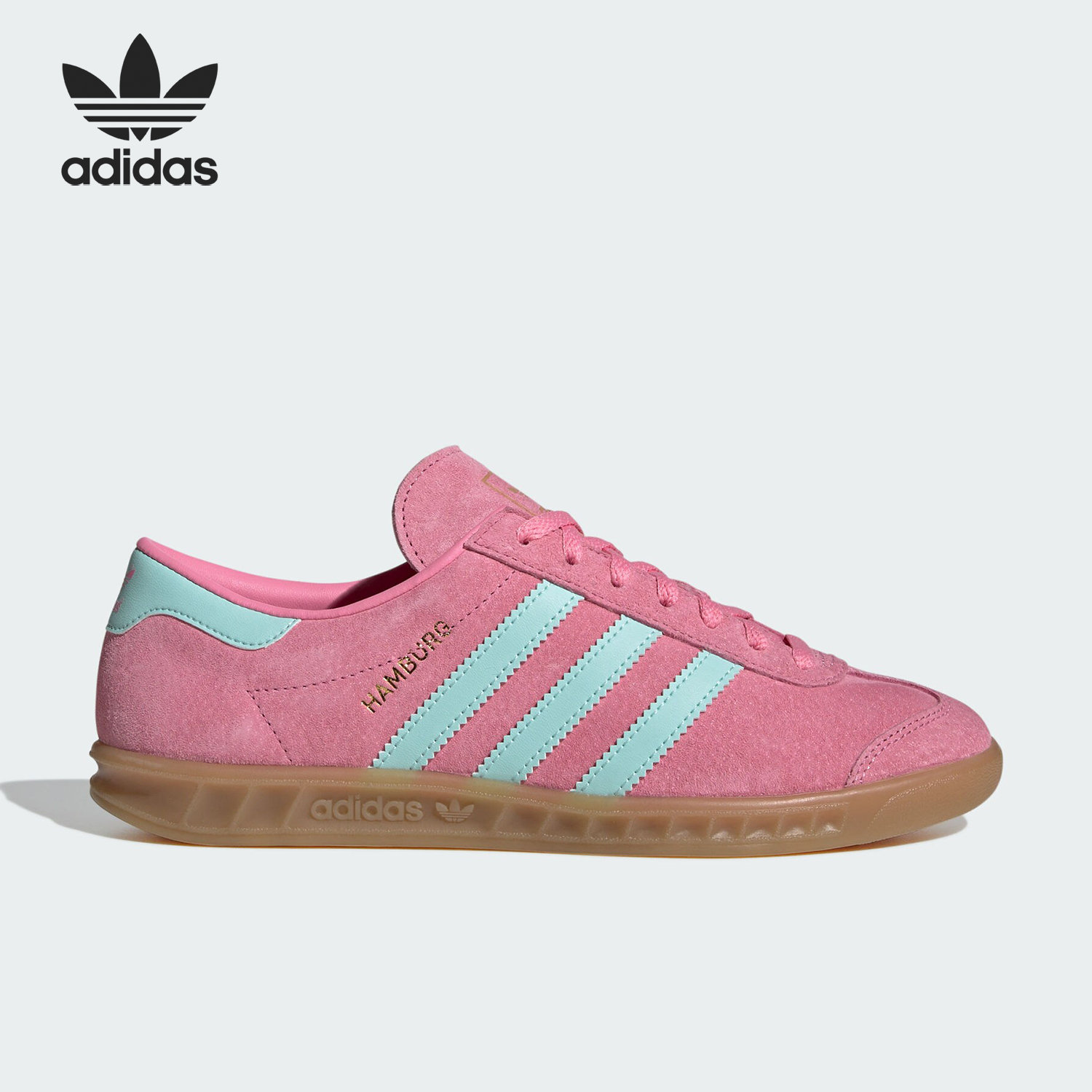 阿迪达斯女士低帮简约耐磨板鞋