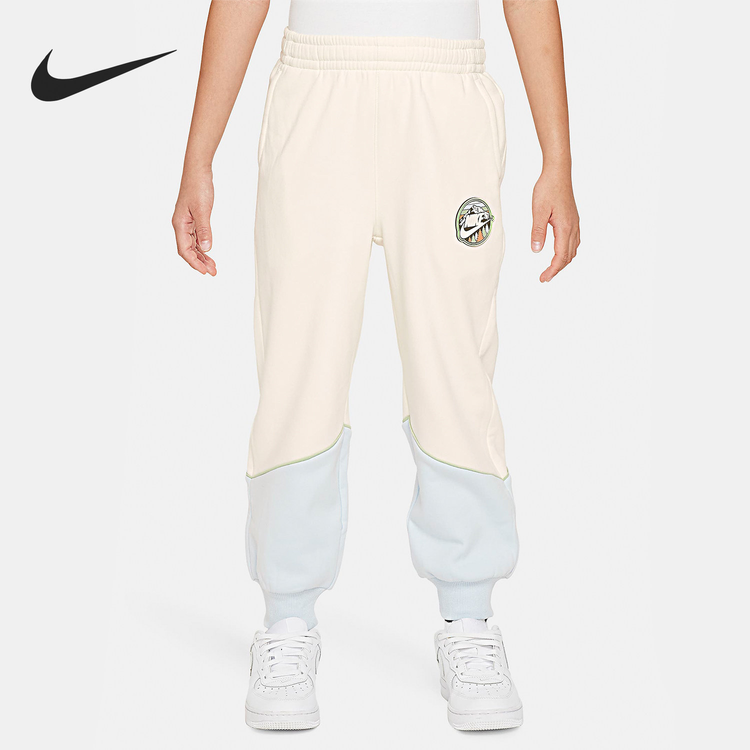 Nike/耐克正品Snow Day小童宽松简约休闲运动长裤FZ1896-110