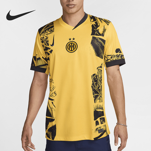 耐克正品 Dri 足球运动V领训练短袖 741 FIT男士 Nike