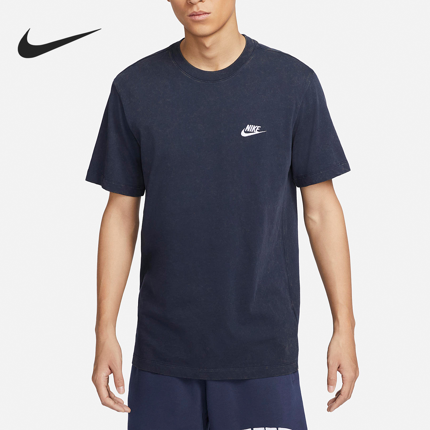 Nike/耐克正品2024新款男士运动休闲圆领短袖T恤FJ1082-451