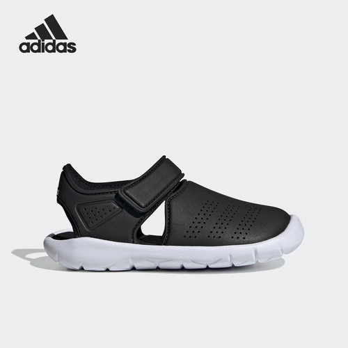 Adidas/阿迪达斯正品Fortaswim 2儿童透气运动沙滩凉鞋FW6048