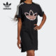 连衣裙 Adidas 运动休闲透气女子半袖 三叶草 H43973 阿迪达斯正品
