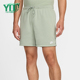 FN3521 Nike 日常刺绣运动透气耐穿针织短裤 2025男士 370 耐克正品