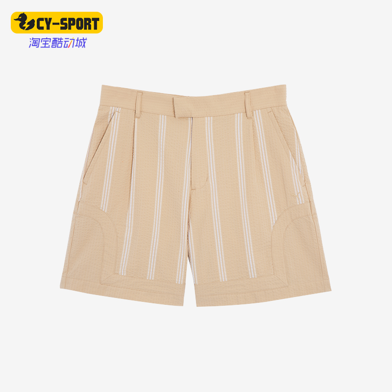 Puma/彪马正品APRES COURT男女休闲宽松条纹短裤 628236-32