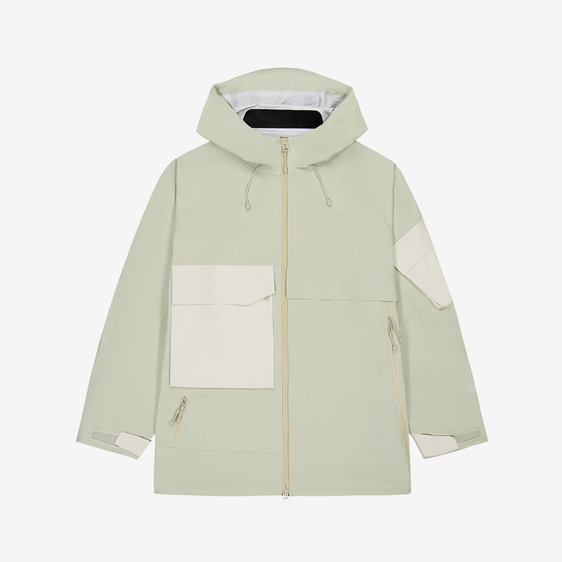 New Balance/NB正品新款男士连帽梭织时尚夹克外套NAE39031-LGN