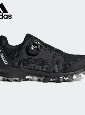 Adidas/阿迪达斯正品 TERREX 大童旋转按钮户外徒步运动鞋EF3635