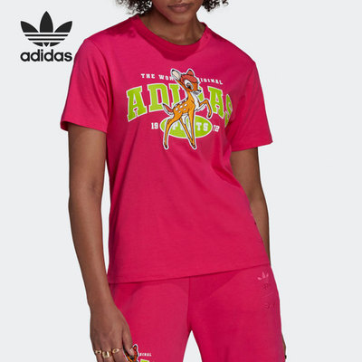 阿迪达斯三叶草女子短袖T恤