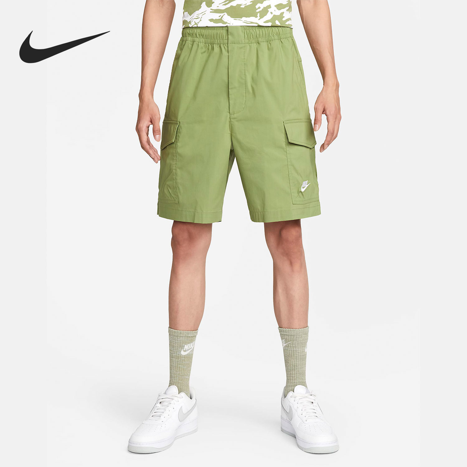 Nike/耐克正品新款运动男子夏季工装宽松五分裤DM6834-334