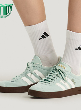 Adidas/阿迪达斯正品2026春季款男女日常低帮系带耐磨板鞋KH5552